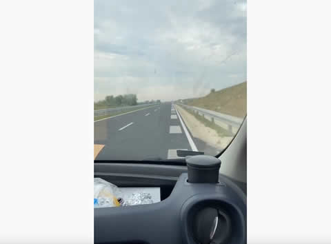Listening to Republic and Road 67 on Road 67 in Hungary