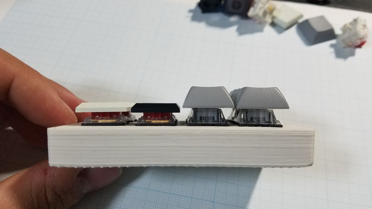 3dプリンターを使って自作メカニカルキーボード 第5弾 徒然 Make 3dプリンターを使って自作メカニカルキーボード 第5弾 徒然 Make