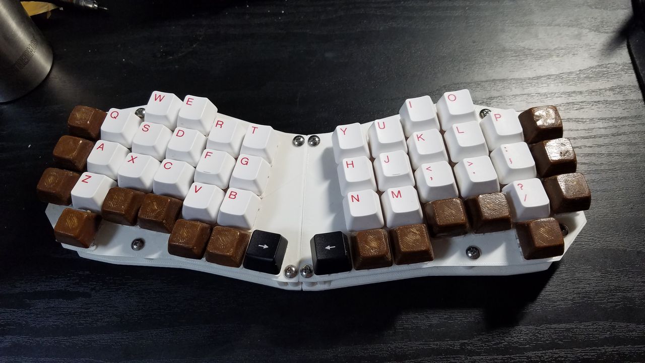 3dプリンターを使って自作メカニカルキーボード 第2弾 徒然 Make