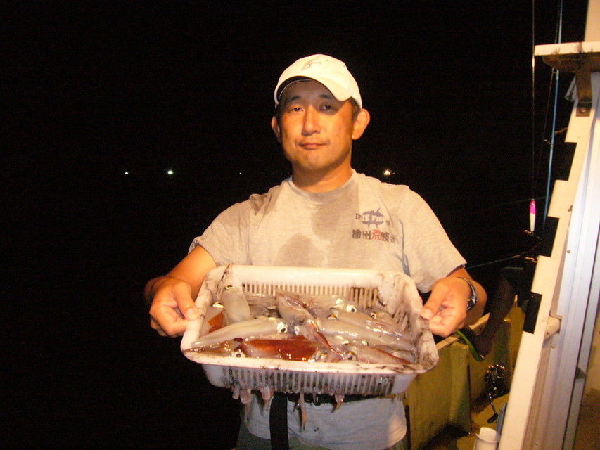 日本海京丹後のマイカ爆釣！【ジギング船オールブルー