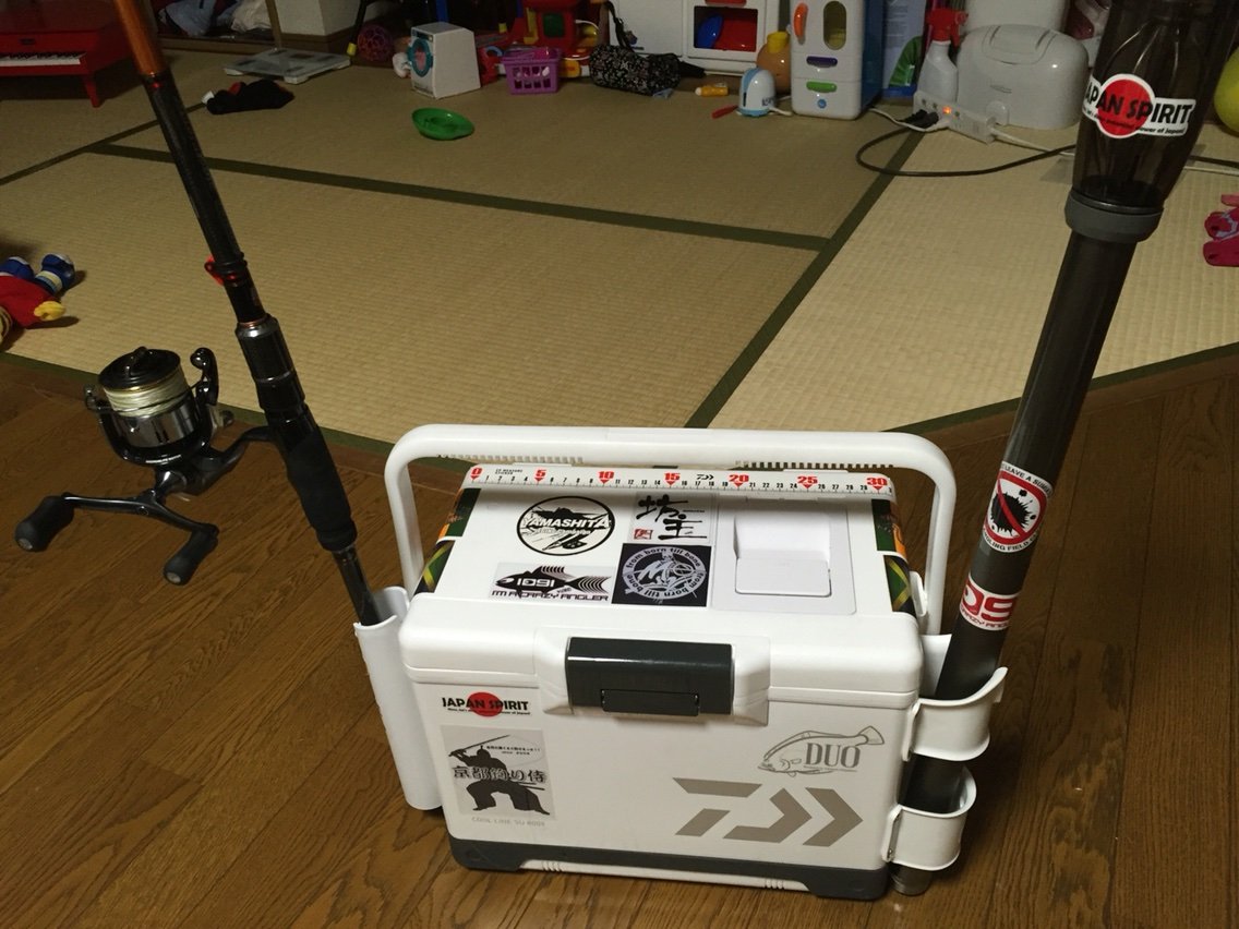 クーラー改造 京都釣り侍 Irie Fishing