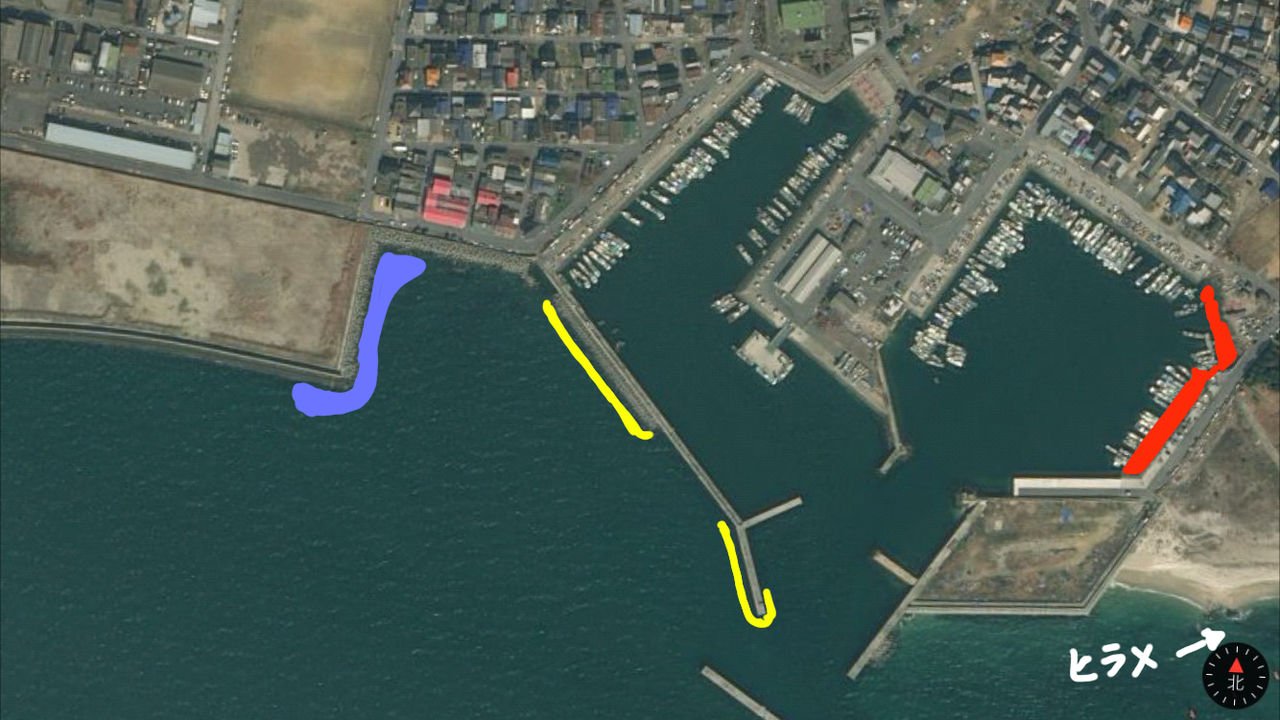 宇部岬漁港での釣りポイント☆目先を変えれば釣果も変わる☆ : 【心はいつも 釣り日和】