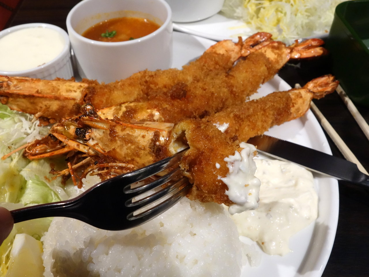 俺のフレンチ イタリアン Omori 平日限定ランチ 特大海老フライプレート 1180円 B級グルメとラーメン二郎の食べある記 俺のフレンチ イタリアン Omori 平日限定ランチ 特大海老フライプレート 1180円 B級グルメとラーメン二郎の食べある記