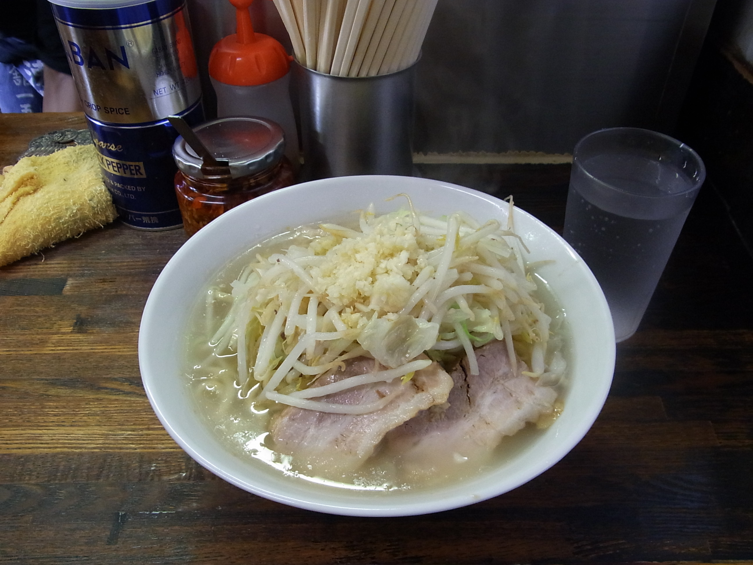 のすた 太麺正油 800円 二郎系 品川区大井町 B級グルメとラーメン二郎の食べある記 のすた 太麺正油 800円 二郎系 品川区大井町 B級グルメとラーメン二郎の食べある記