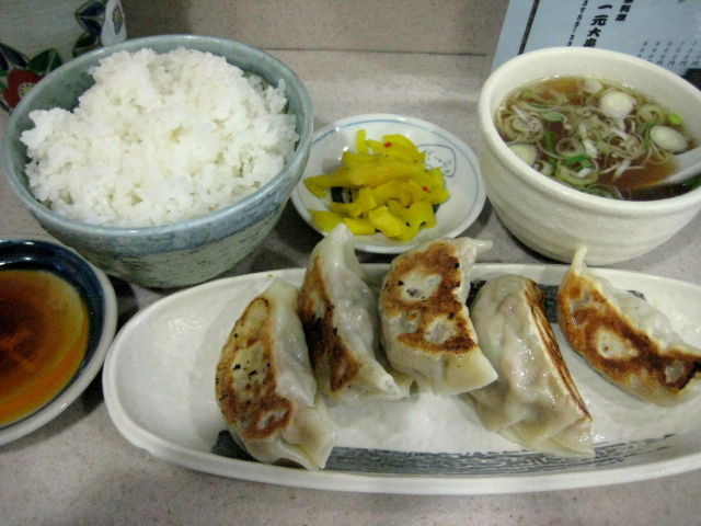 代一元 餃子ライス 700 B級グルメとラーメン二郎の食べある記 代一元 餃子ライス 700 B級グルメとラーメン二郎の食べある記