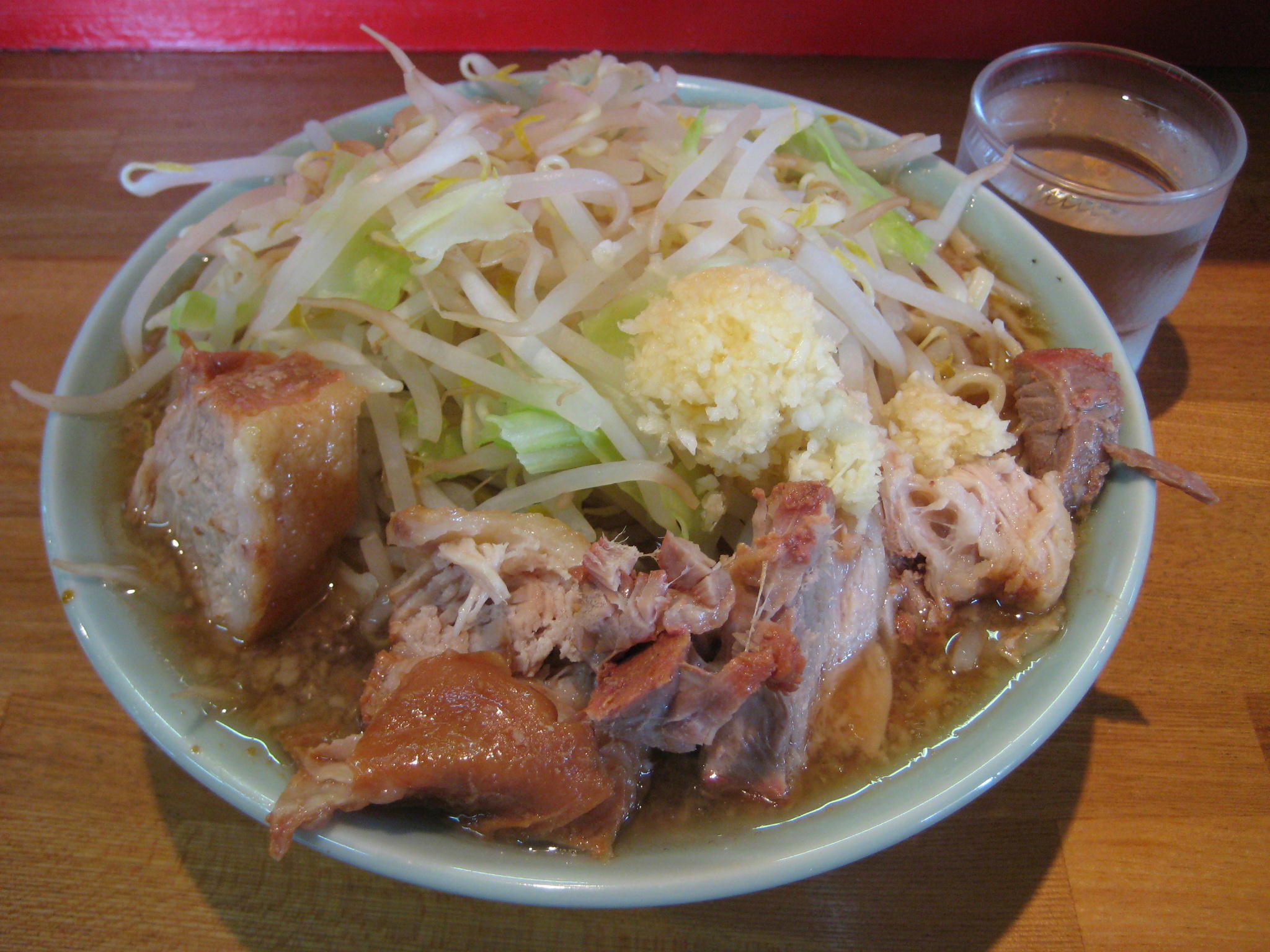 ラーメン髭 チャーシューメン 平和島 B級グルメとラーメン二郎の食べある記