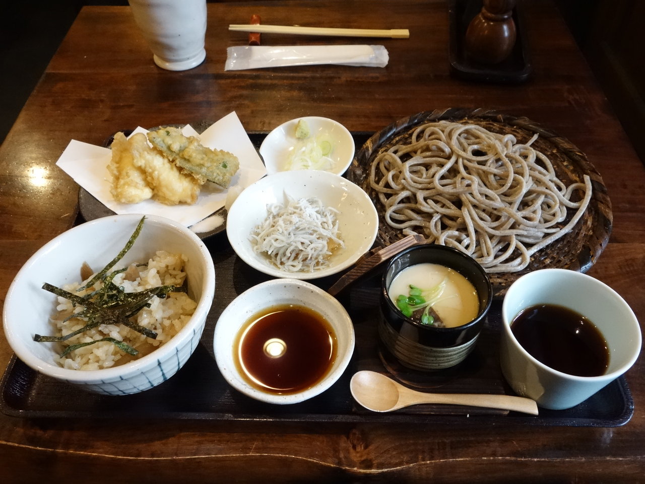 蕎麦切り 翁 おきな 絶品 平日 お昼の そば膳 1030円 税込 戸越駅 下神明駅 B級グルメとラーメン二郎の食べある記 蕎麦切り 翁 おきな 絶品 平日 お昼の そば膳 1030円 税込 戸越駅 下神明駅 B級グルメとラーメン二郎の食べある記