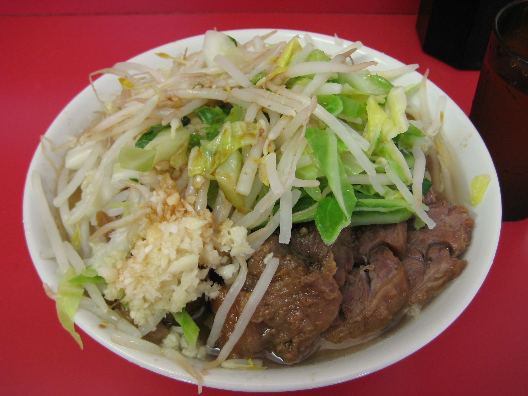 ラーメン二郎 千住大橋駅前店 小豚750円 For ランニング B級グルメとラーメン二郎の食べある記