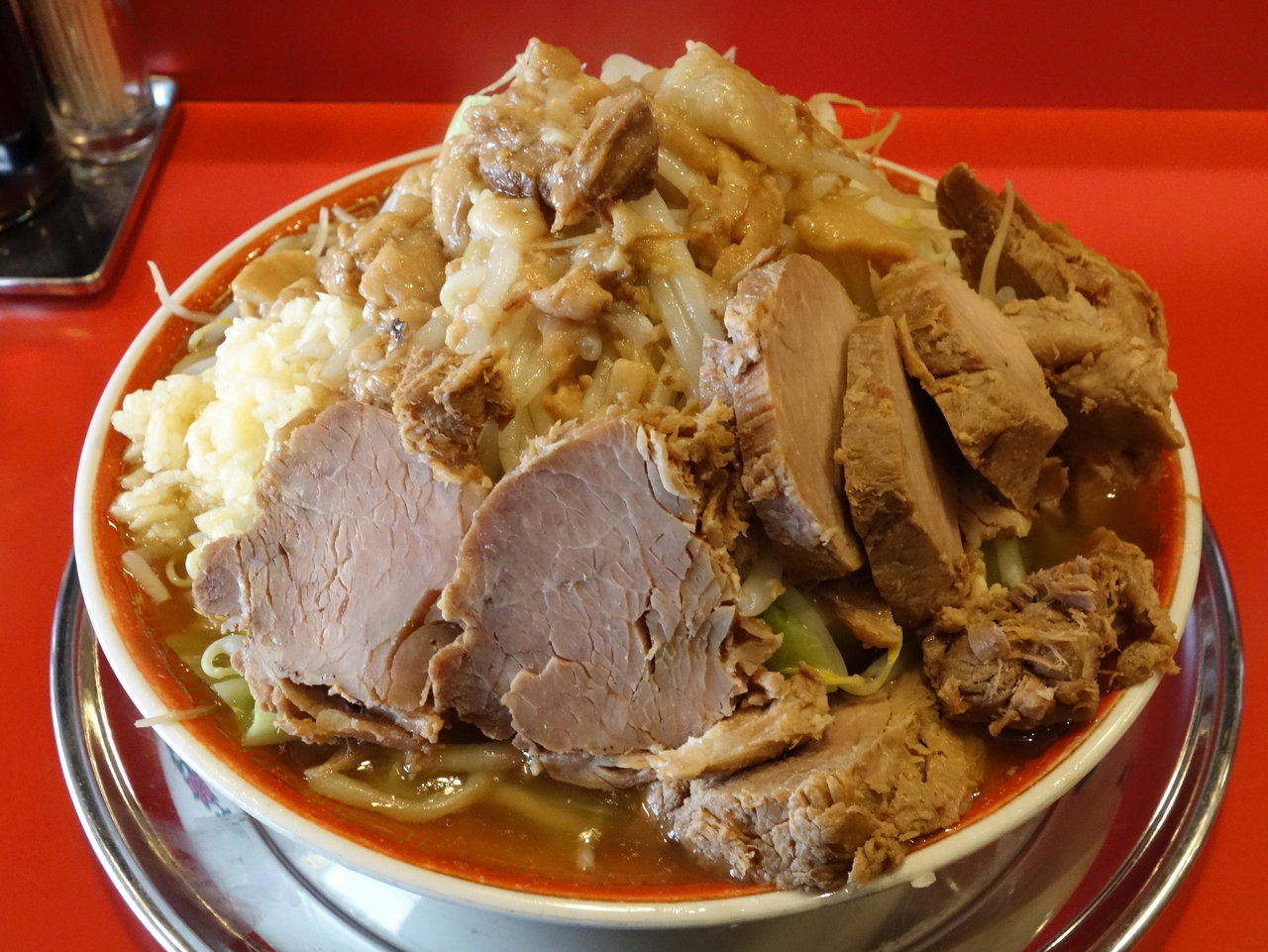 B級グルメとラーメン二郎の食べある記 ラーメン タロー 大森の陣 小らーめん650円 （目黒系・二郎インスパイヤ)