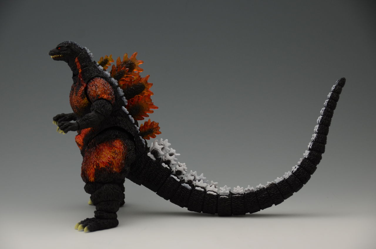 モンスターアーツ ゴジラ 1995 フィギュア デスゴジ バーニングゴジラ Amazon.co.jp: TAMASHII NATIONS S.H.モンスターアーツ ゴジラVS