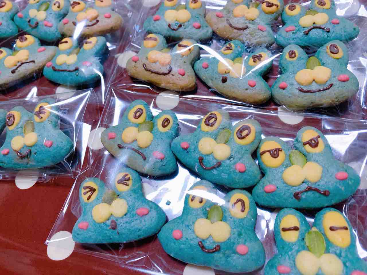 ケロマツのクッキー かめこのカントリーキッチン