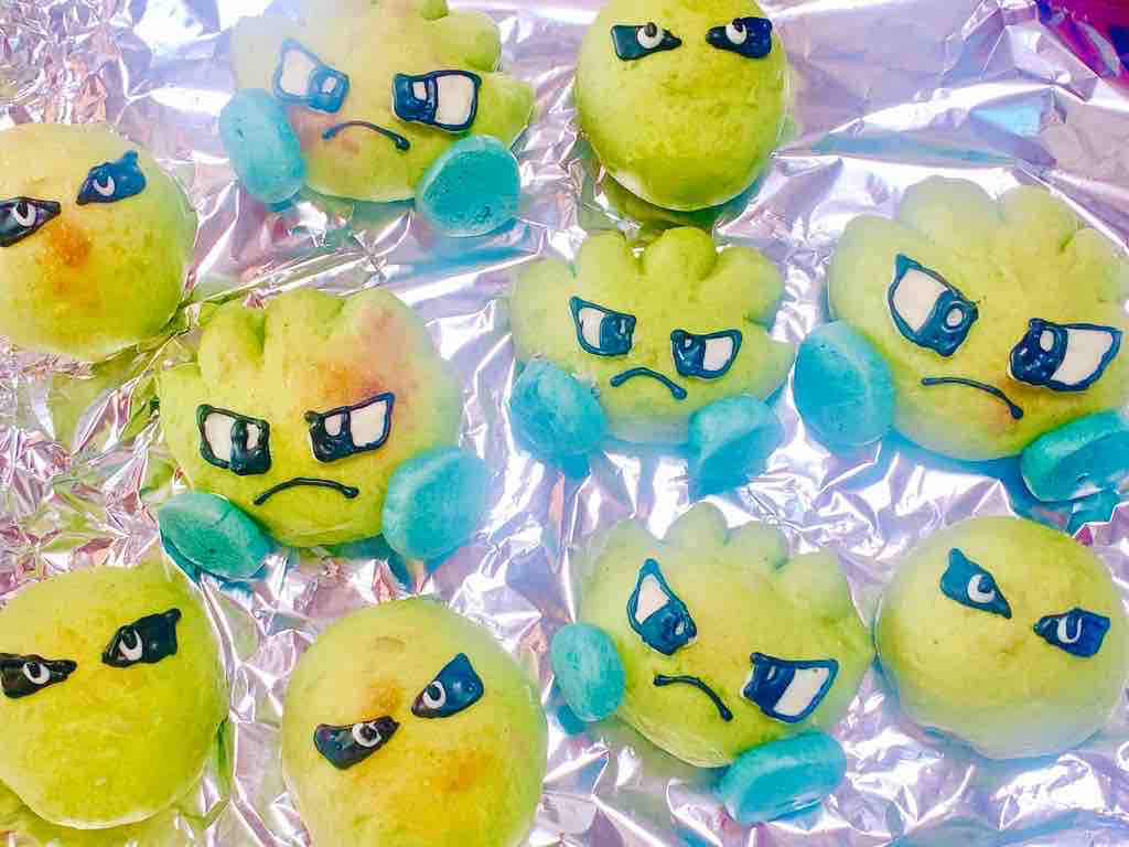 ほうれん草のパン かめこのカントリーキッチン