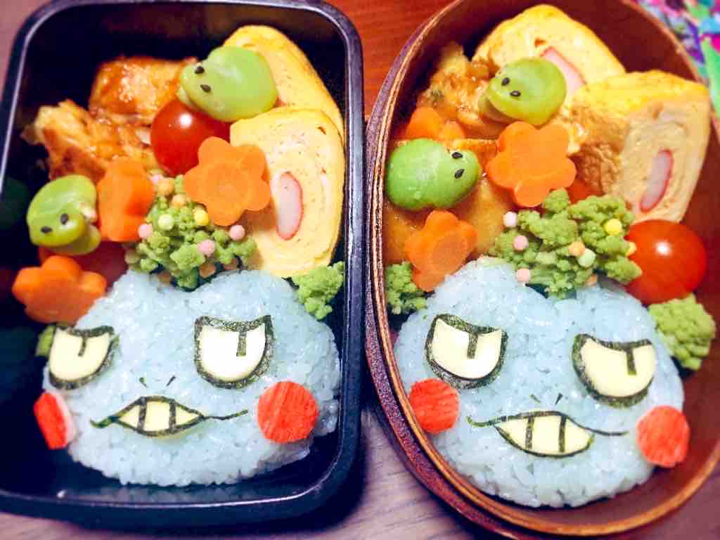 キャラ弁と手作りピザ かめこのカントリーキッチン