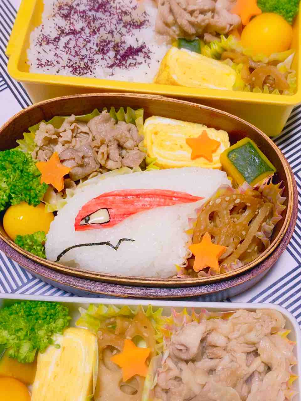 8月お弁当 とキャラ弁 かめこのカントリーキッチン 8月お弁当 とキャラ弁 かめこのカントリーキッチン