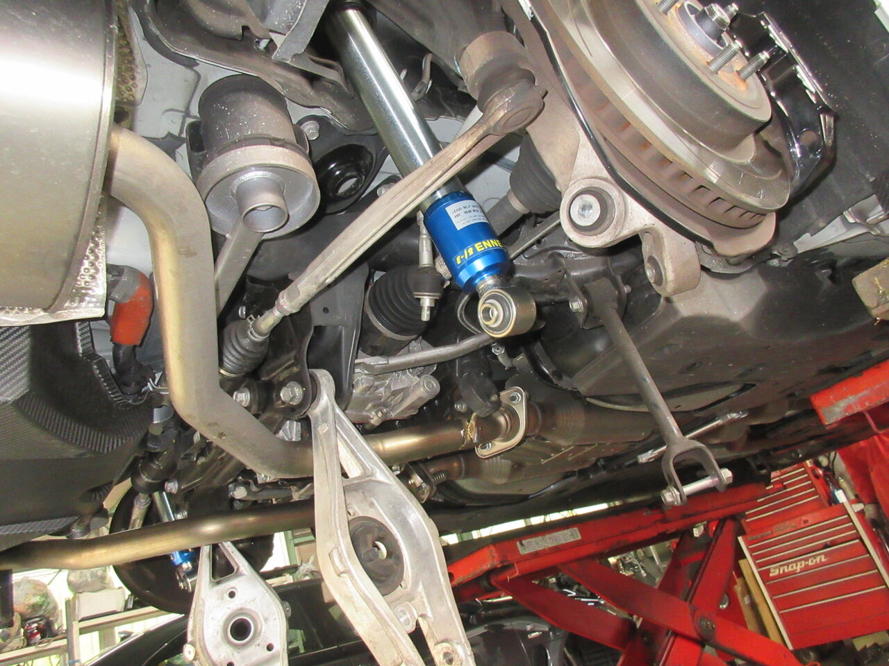 レクサス RCF サスペンションKIT組付け完成 : 鶴田の部屋ブログ