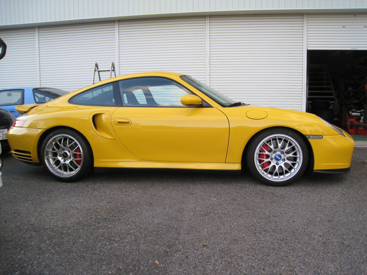 ポルシェ996ターボにBBSを履くと、、。 : 鶴田の部屋ブログ