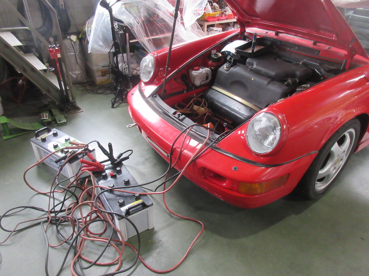 ポルシェ964カレラ ECUを修理で、入庫！ 続き : 鶴田の部屋ブログ