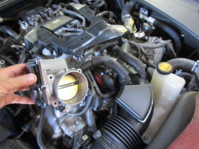 レクサス ｉｓｆ たこ足 ｅｘマフラー交換作業 ７ 鶴田の部屋ブログ