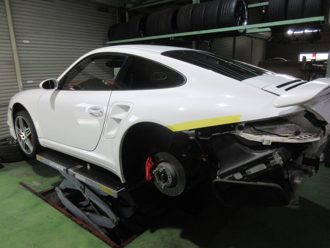 ポルシェ９９７ターボ ６ｍｔ クラッチ交換作業 鶴田の部屋ブログ