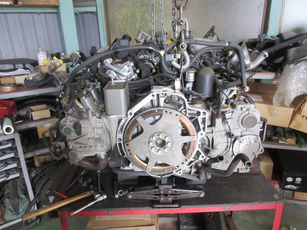 ポルシェ996カレラ 後期モデル エンジンOHの巻 3 : 鶴田の部屋ブログ