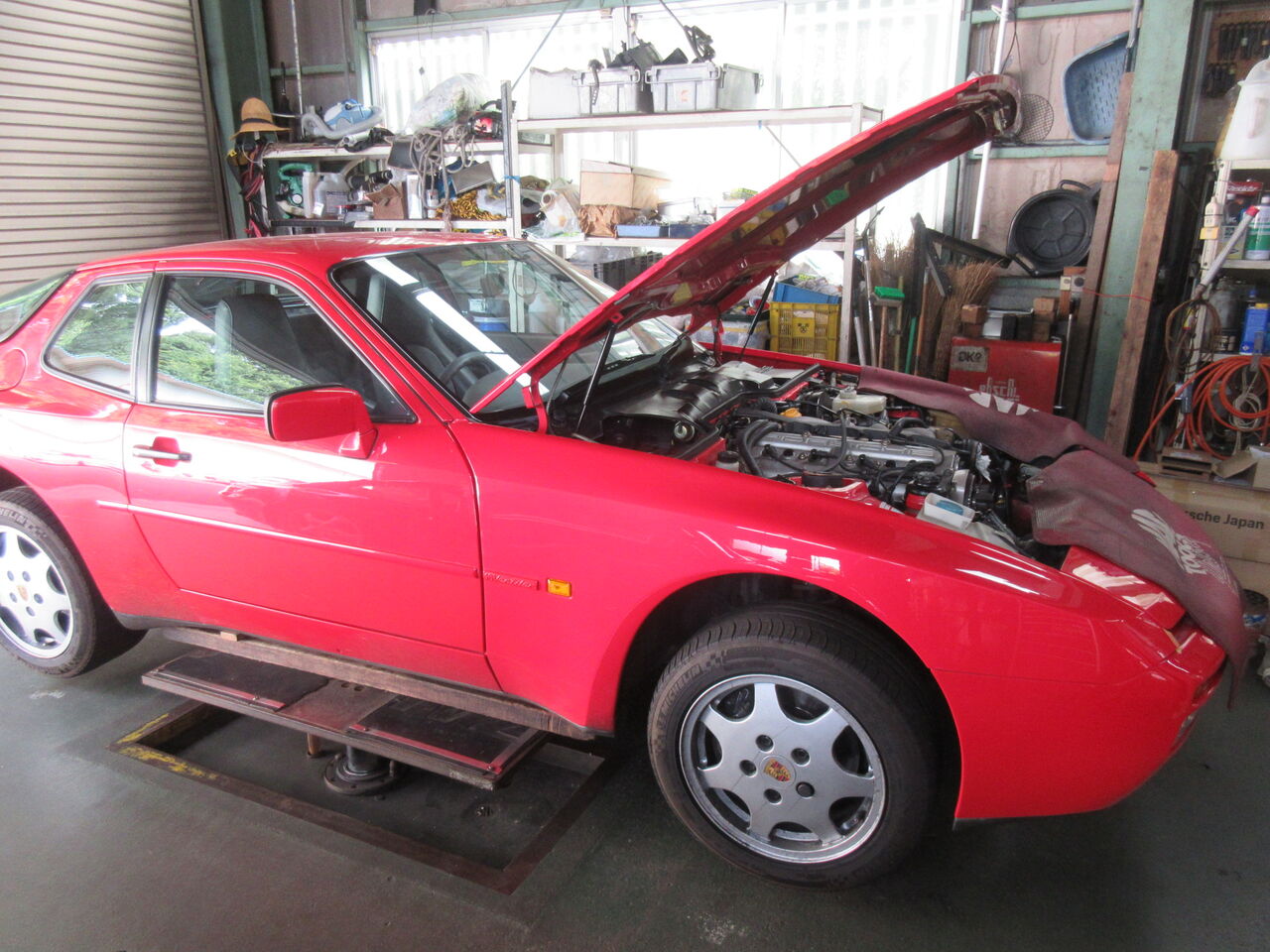 ポルシェ944 S2 エンジン系修理 続き : 鶴田の部屋ブログ
