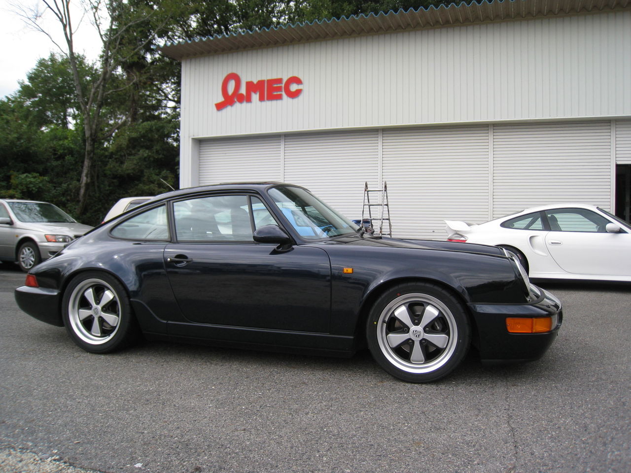 ポルシェ964 カレラにフックス製鍛造ホイールを装着！ : 鶴田の部屋