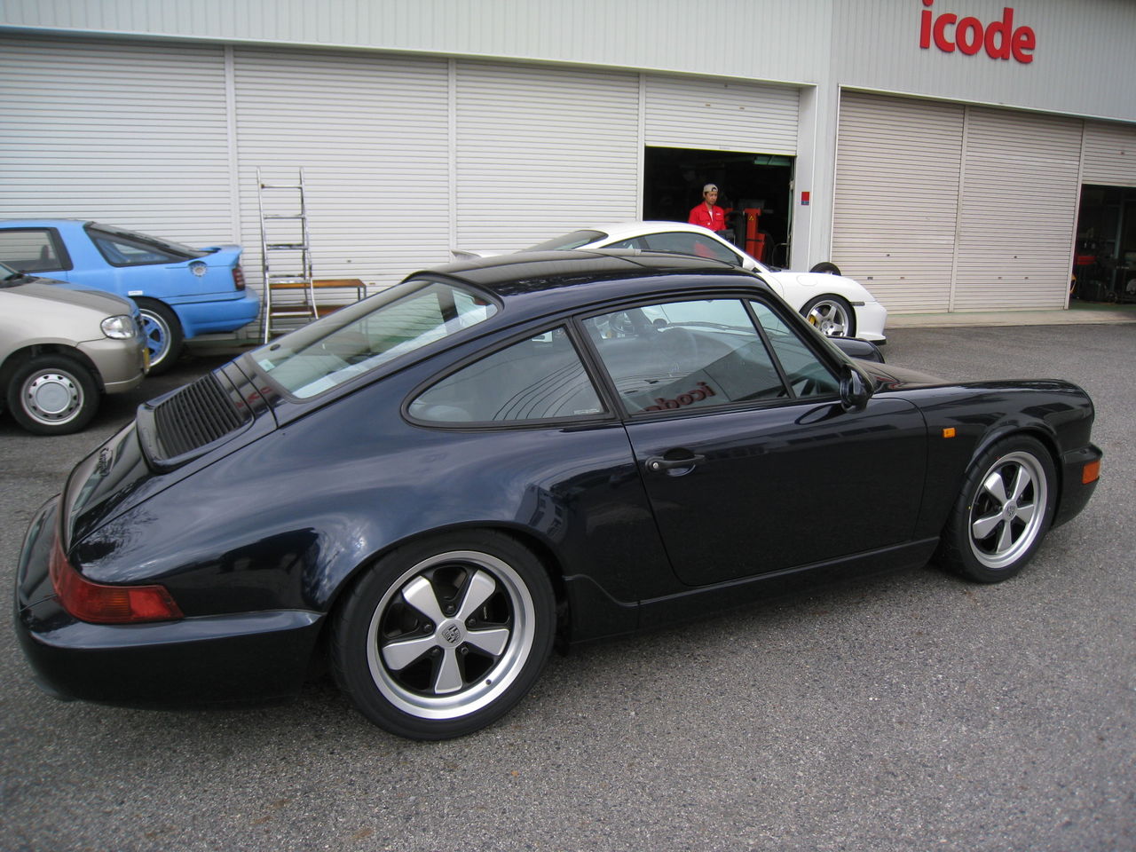 ポルシェ964 カレラにフックス製鍛造ホイールを装着！ : 鶴田の部屋