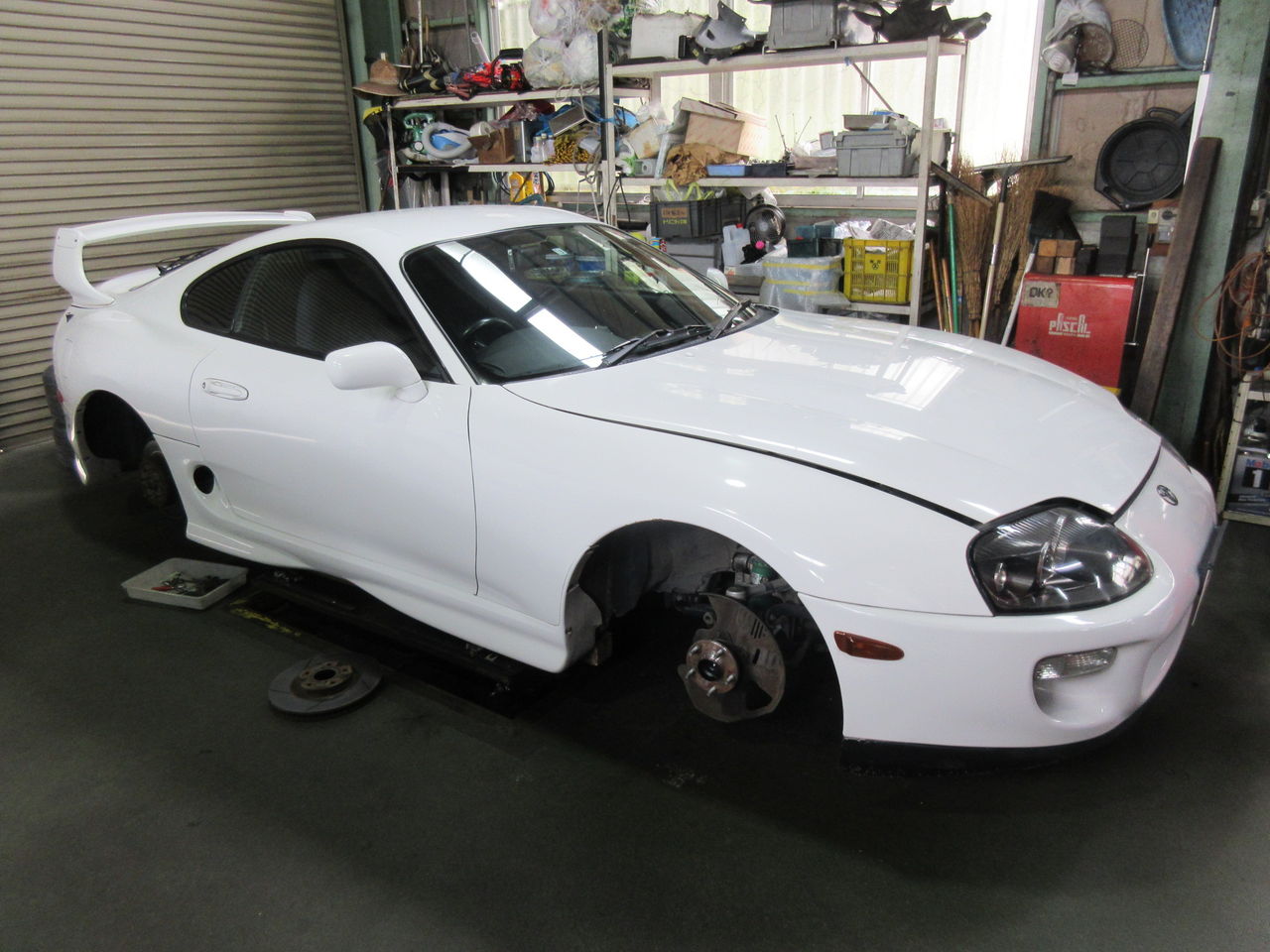トヨタ80スープラ ブレーキ系交換 2 鶴田の部屋ブログ トヨタ80スープラ ブレーキ系交換 2 鶴田の部屋ブログ