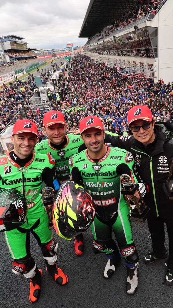 2025年 FIM EWC トリックスター、カワサキ総合2位 続き