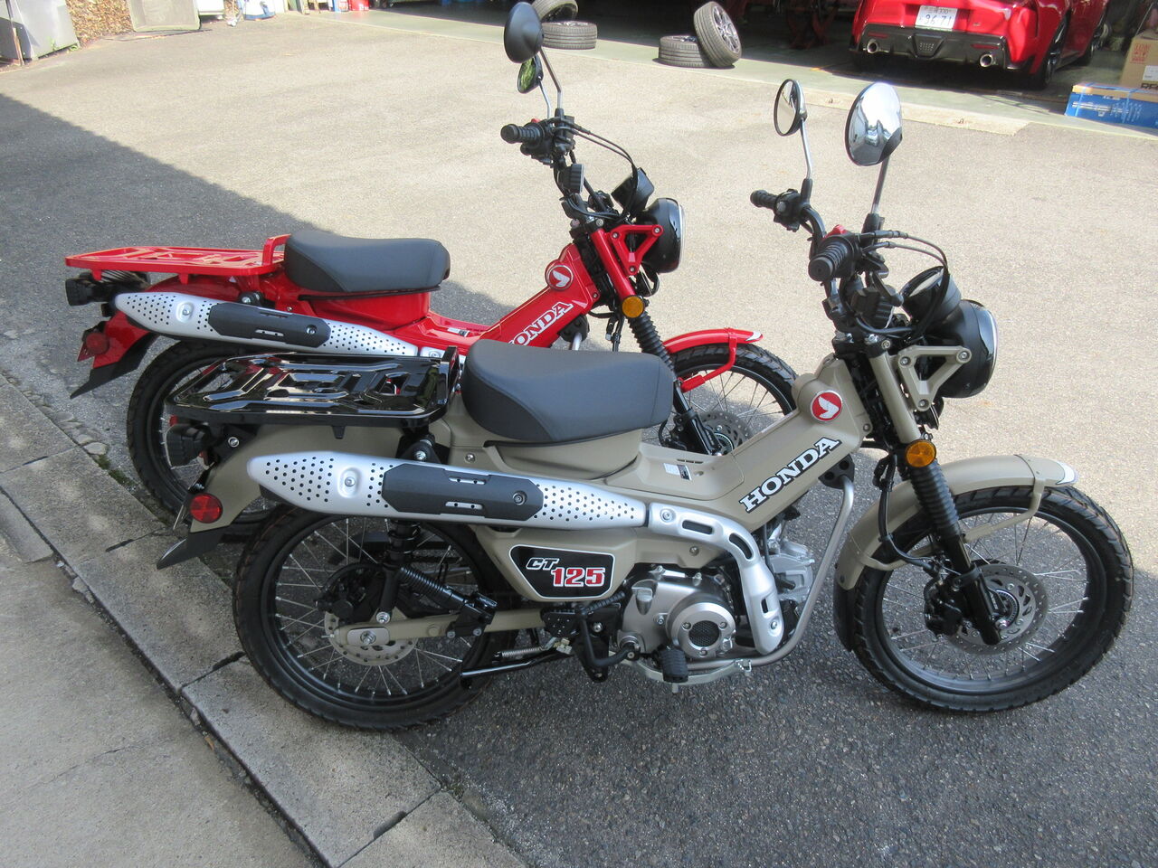 ホンダ ｃｔ１２５ハンターカブ そろい踏み 鶴田の部屋ブログ