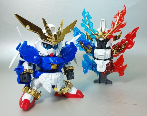 ジャンク 烈光頑駄無 烈光の鎧 色移り ライフル欠品 SDR002 SD