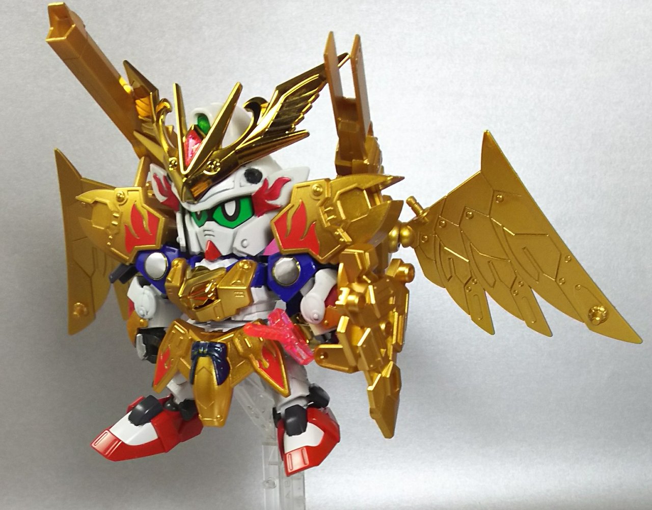 Legend 武者飛駆鳥 部分塗装編 金色は金色で 蔦屋 つたや のプラモブログ