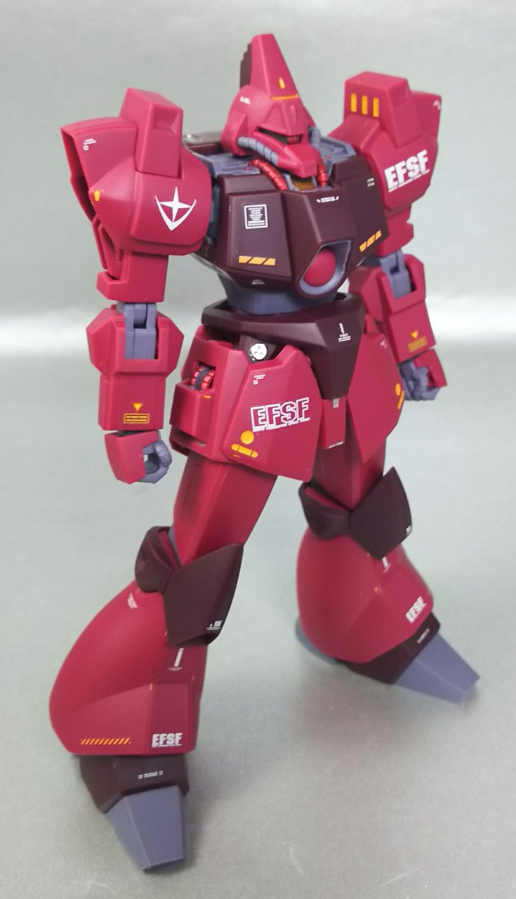 Hguc ガルバルディb 部分塗装編 私は黄色で独自性を出しました 蔦屋 つたや のプラモブログ