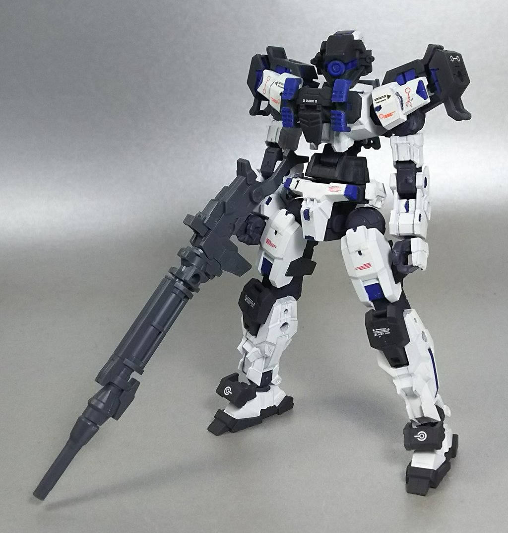 30mm 長距離狙撃用オプションアーマー 部分塗装編 蔦屋 つたや のプラモブログ