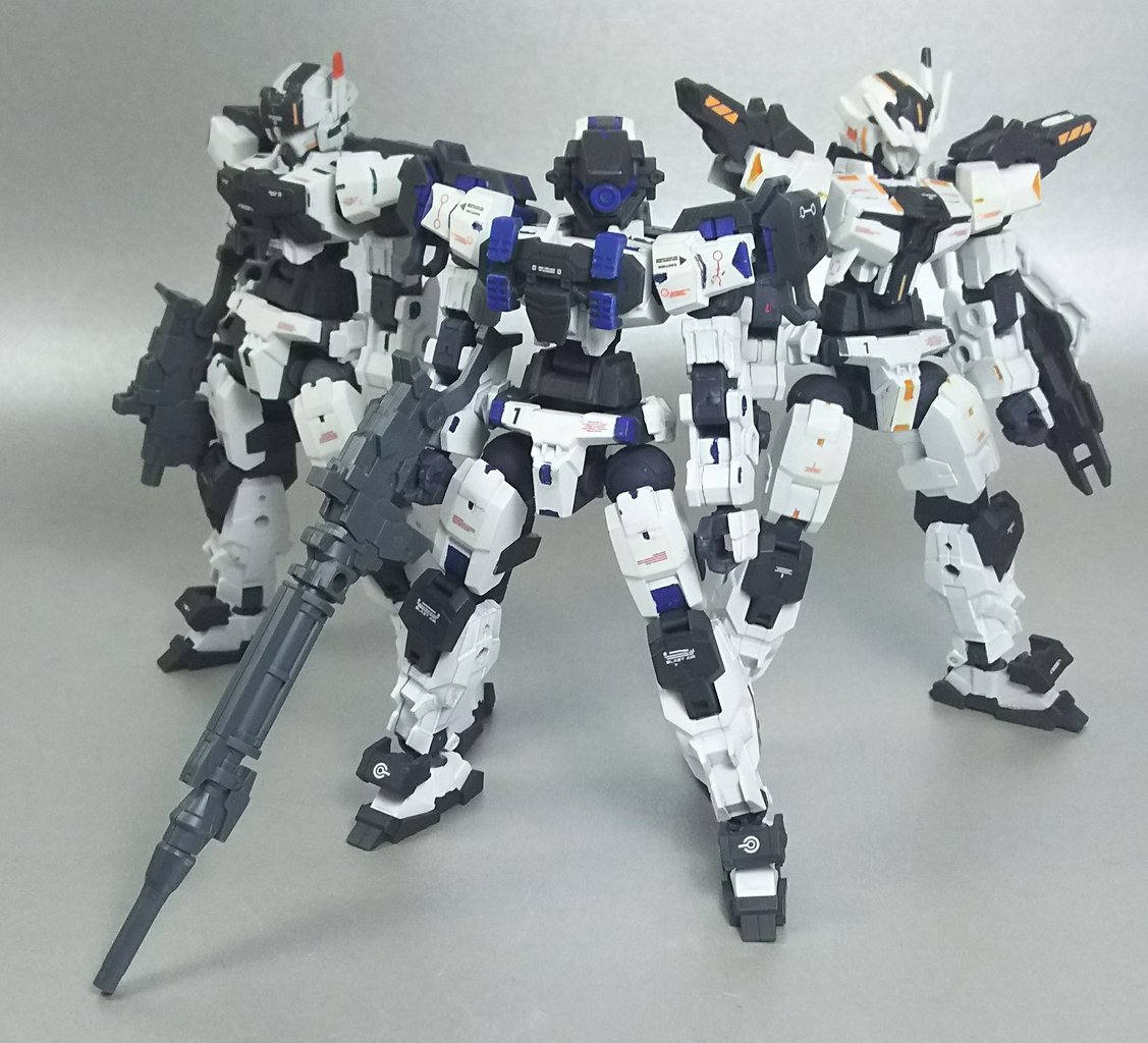 30mm 長距離狙撃用オプションアーマー 部分塗装編 蔦屋 つたや のプラモブログ