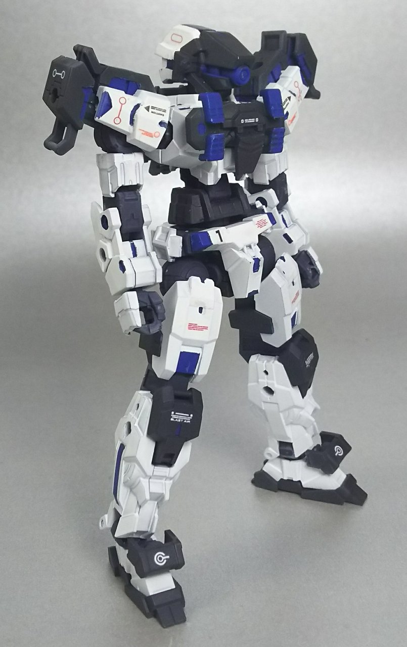 30mm 長距離狙撃用オプションアーマー 部分塗装編 蔦屋 つたや のプラモブログ