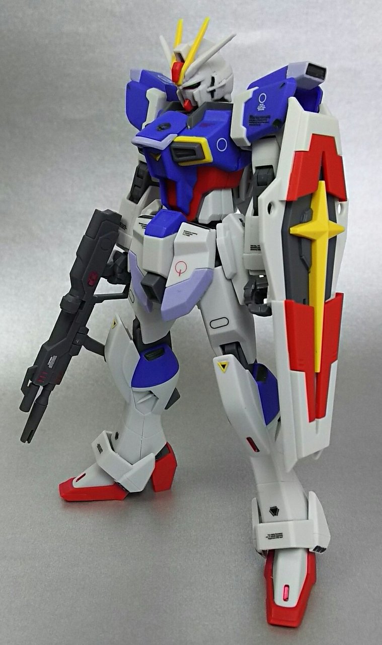 Hgceフォースインパルスガンダム部分塗装編 今回もコーションデカールにお願い 蔦屋 つたや のプラモブログ