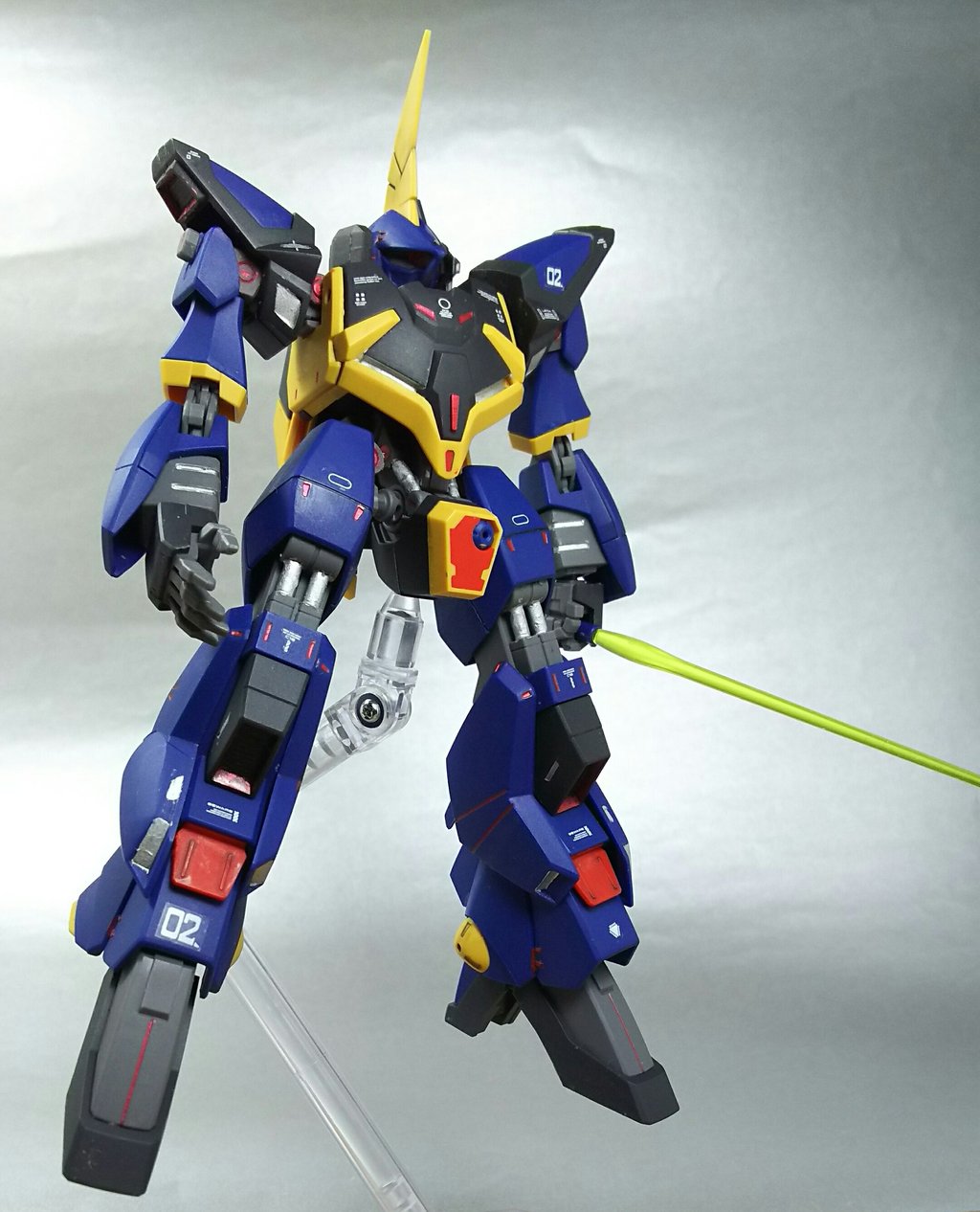 Hguc バーザム 部分塗装編 簡単に部分塗装しています 蔦屋 つたや