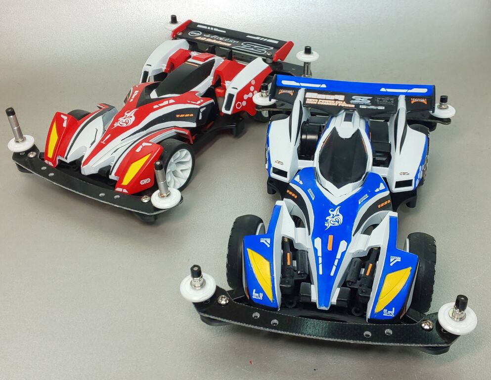 もっくん様専用ビートマグナム、バスターソニック原色風全塗装製作TRF仕様