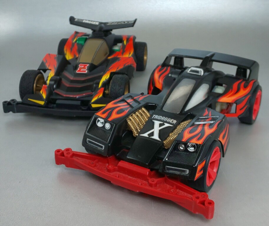 田宮模型 ミニ四駆 トライダガーX プレミアムスーパーIIシャーシ