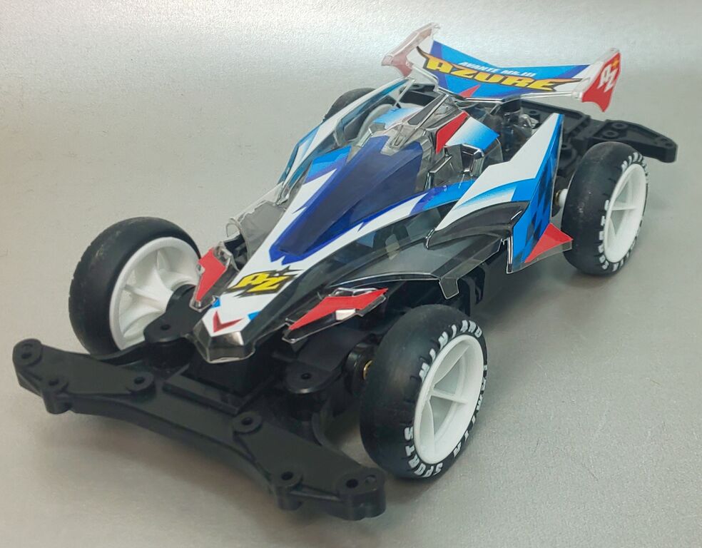 ミニ四駆 MSフレキ アバンテMK,Ⅲ アズール