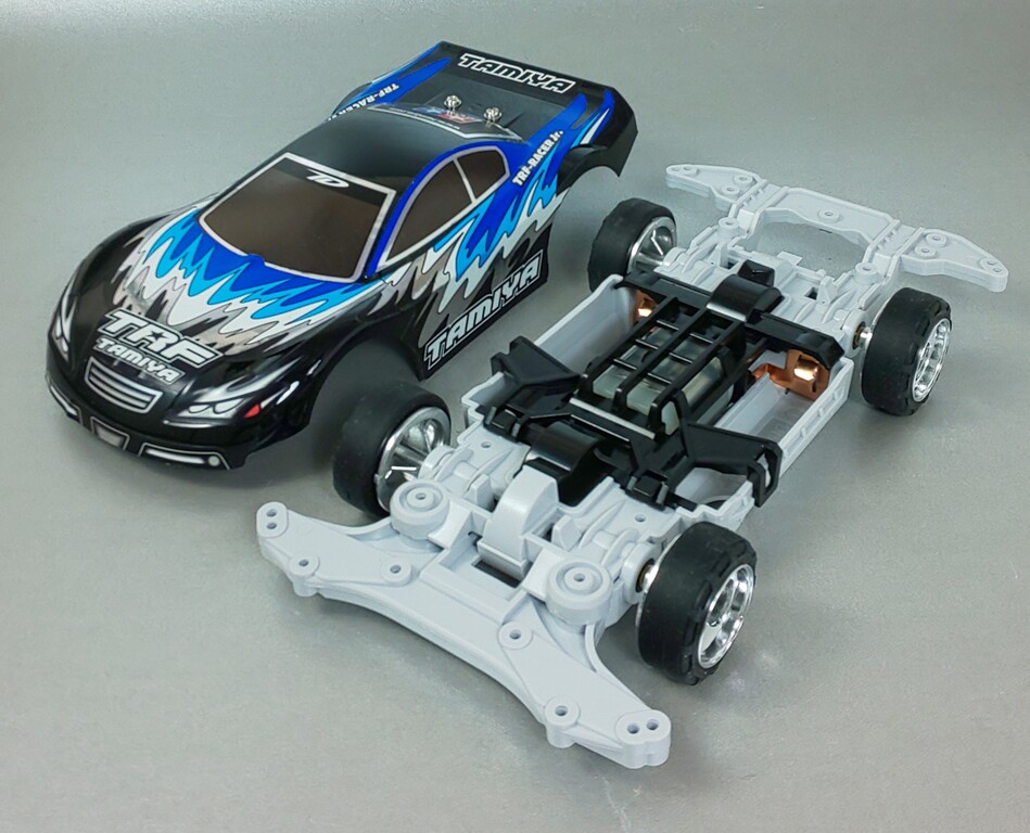 ミニ四駆 完成品 msフレキ TRF ワークス ミニ四駆完成品TRFワークス