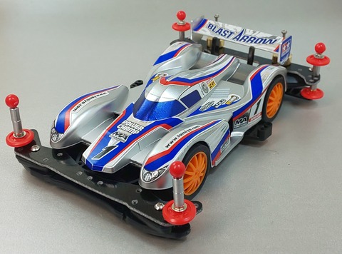 ミニ四駆セット ブラストアロー 1/32 ブラストアロー ブラック