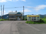 札沼線・札比内駅 駅舎