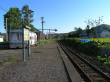 札沼線・本中小屋駅ホーム