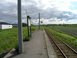 札比内駅ホーム