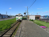 札沼線・浦臼駅ホーム