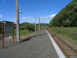 釧網本線・細岡駅ホーム