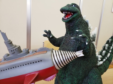 水オフ２０１９　ゴジラ対轟天号　激突