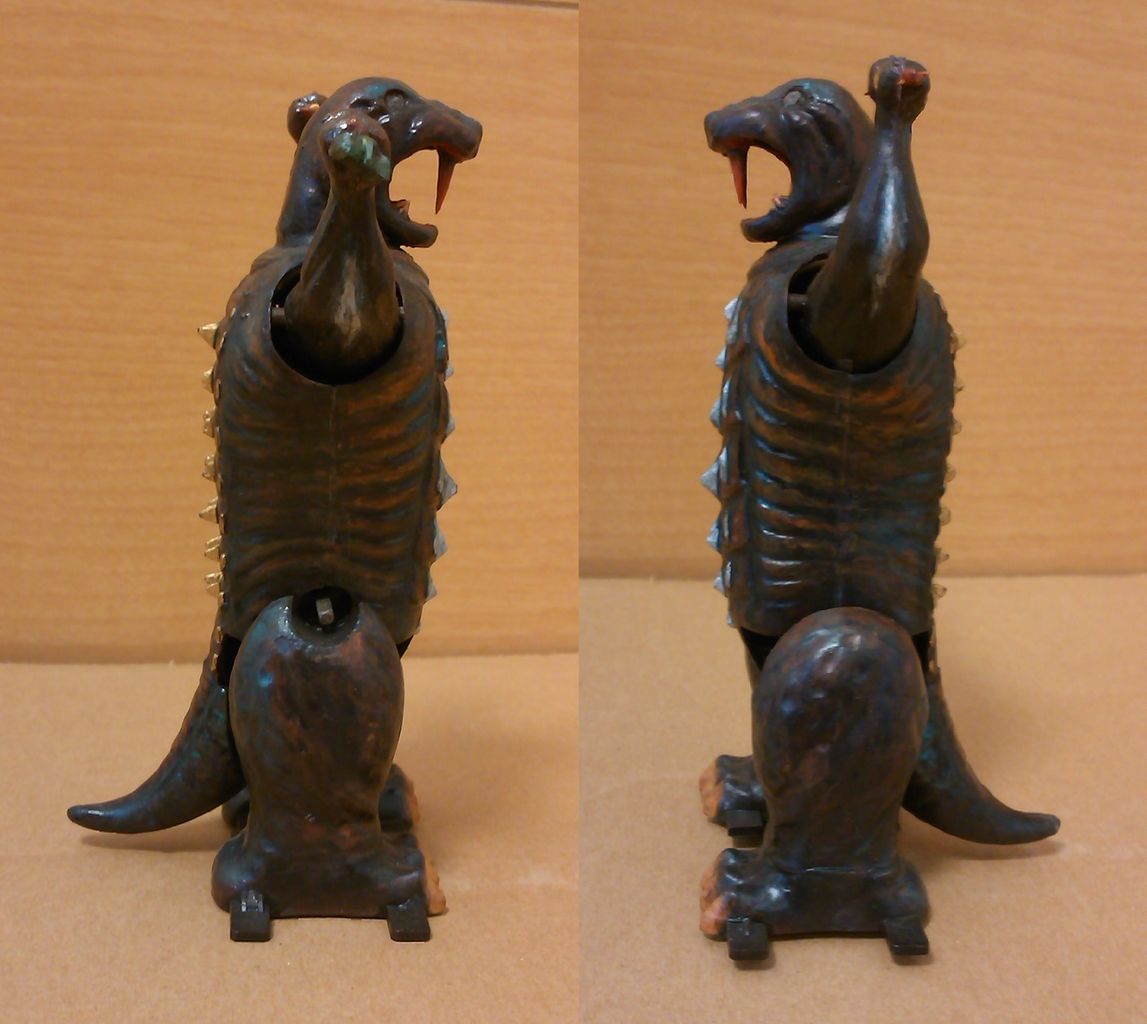 クラウンモデル パチ怪獣 プラモデル 「ラドンガ」箱有説明書有 組立